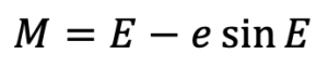 Kepler’s Equation
