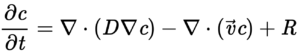 Convection- Diffusion-Reaction Equation