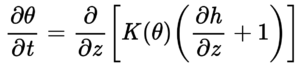 Richards Equation