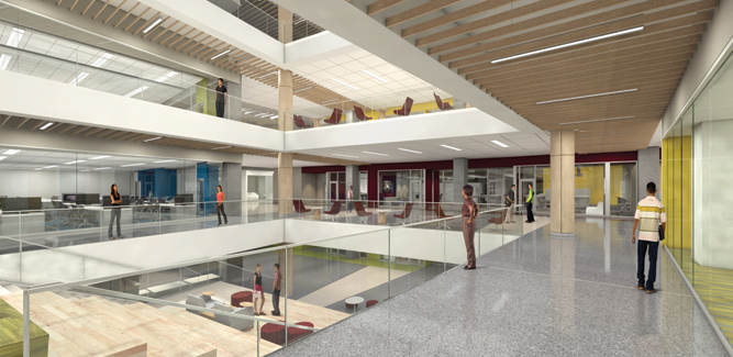 Zachry main staircase
